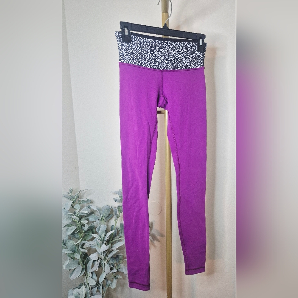 Lululemon Wunder Under Pant III Reversible leggings‎ Size 4